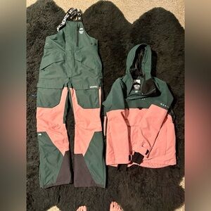 MONTEC bib and coat snowboard:Ski Set NWOT!!!!